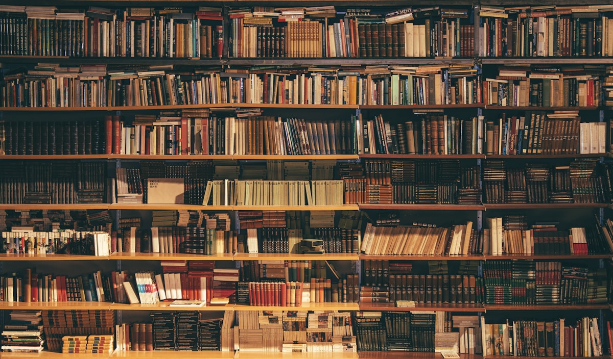 Library aisle