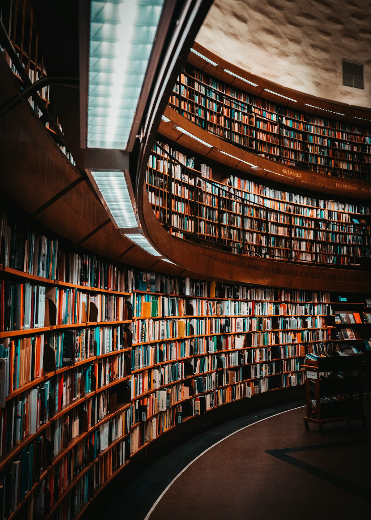 Library reading hall